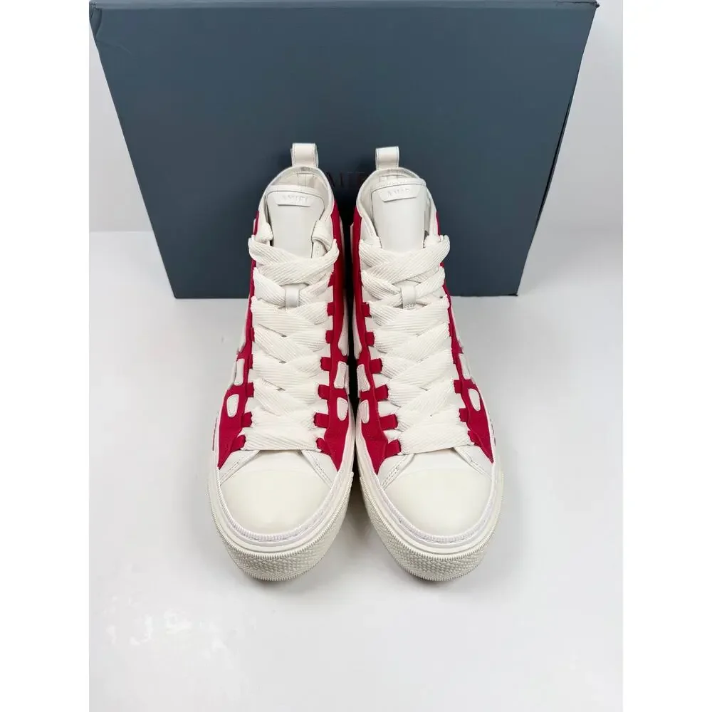 Size 47EU/14US - Amiri Skel Court High Top Red